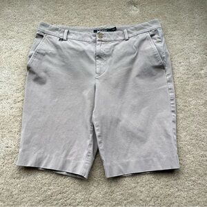 Lauren Ralph Lauren Light Gray Women's Bermuda Shorts